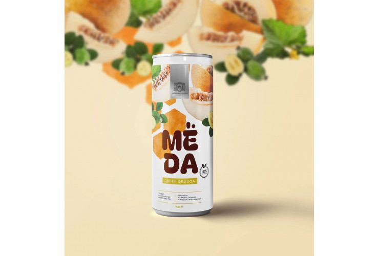 Напиток "Мёда" со вкусом дыня-фейхоа
